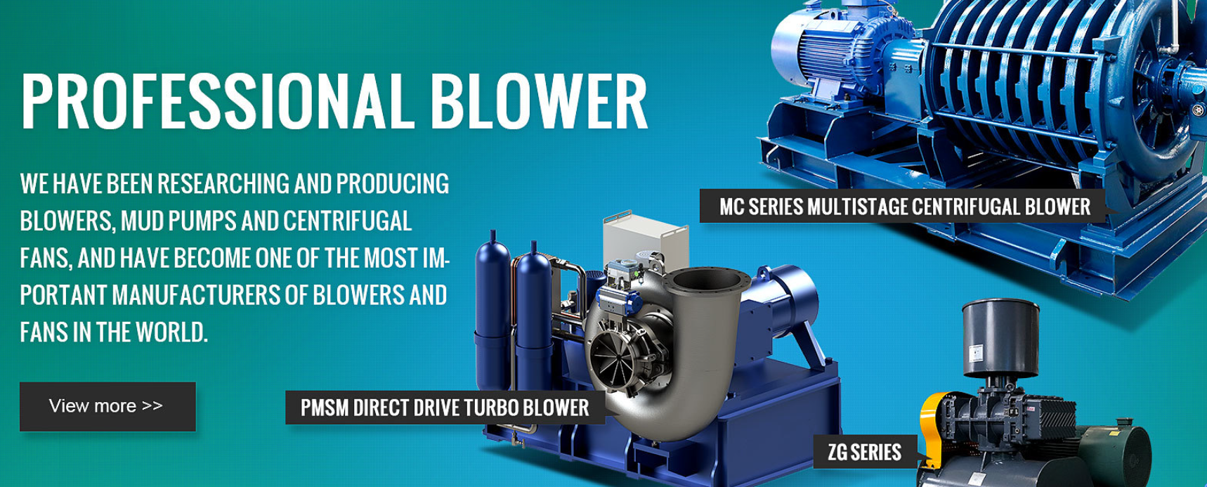 Shandong Zhangqiu Blower Co., Ltd.  centrifugal air blower manufacturers