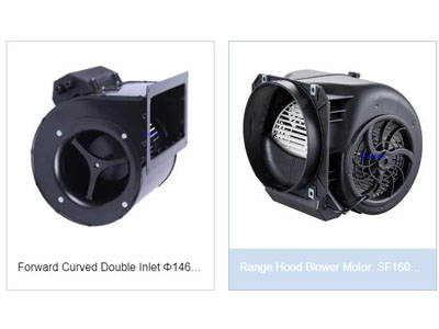 Technical features of HRV&ERV ventilator fan electric impeller