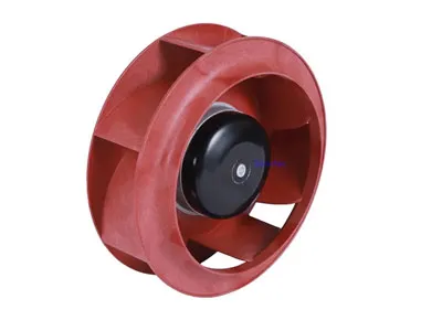 Backward-inclined (backward, backward-bent) centrifugal fan_external rotor
